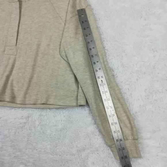 Bp Womens‎ Pullover Sweater Beige Long Sleeve Jewel Neck Tight Knit L New - Picture 5 of 8